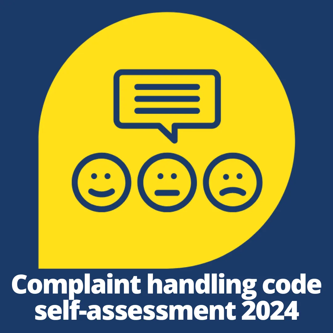 Complaint Handling Code Self-Assessment 2024